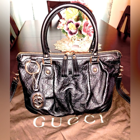 Gucci Handbags - Authentic New Gucci Sukey Leather Bag Model : 247902